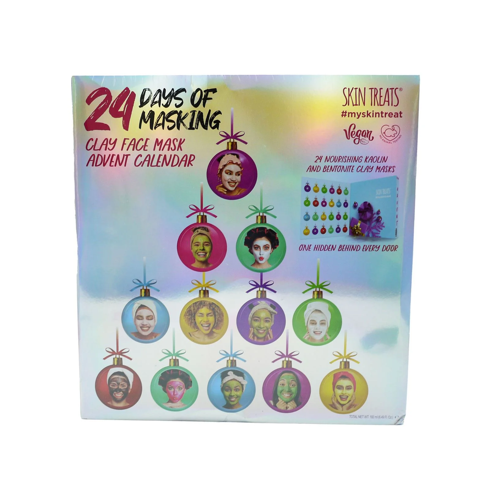Advent Calendar Clay Masks 24 Days