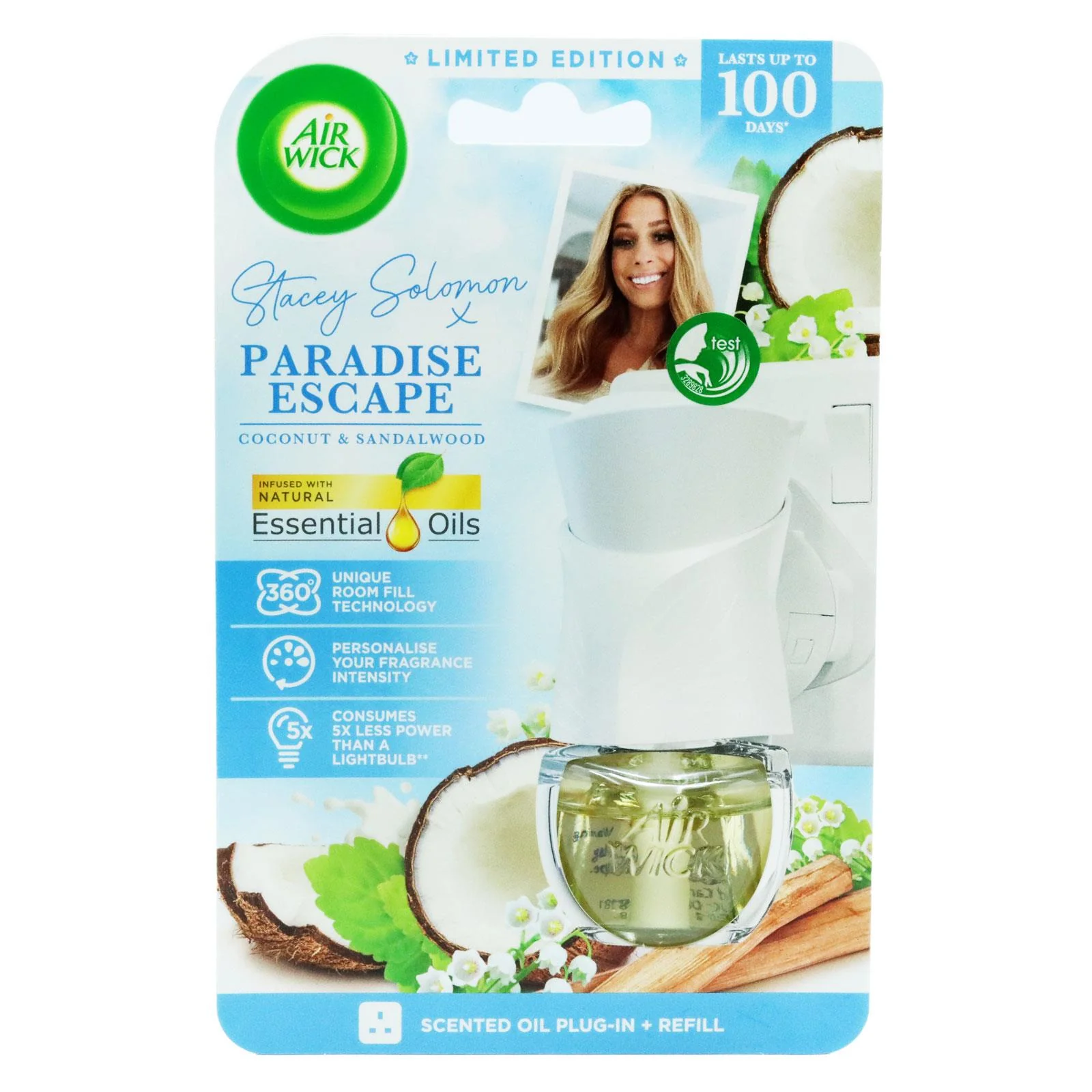 Air Wick Air Freshener Plug In Kit Paradise Escape 19ml