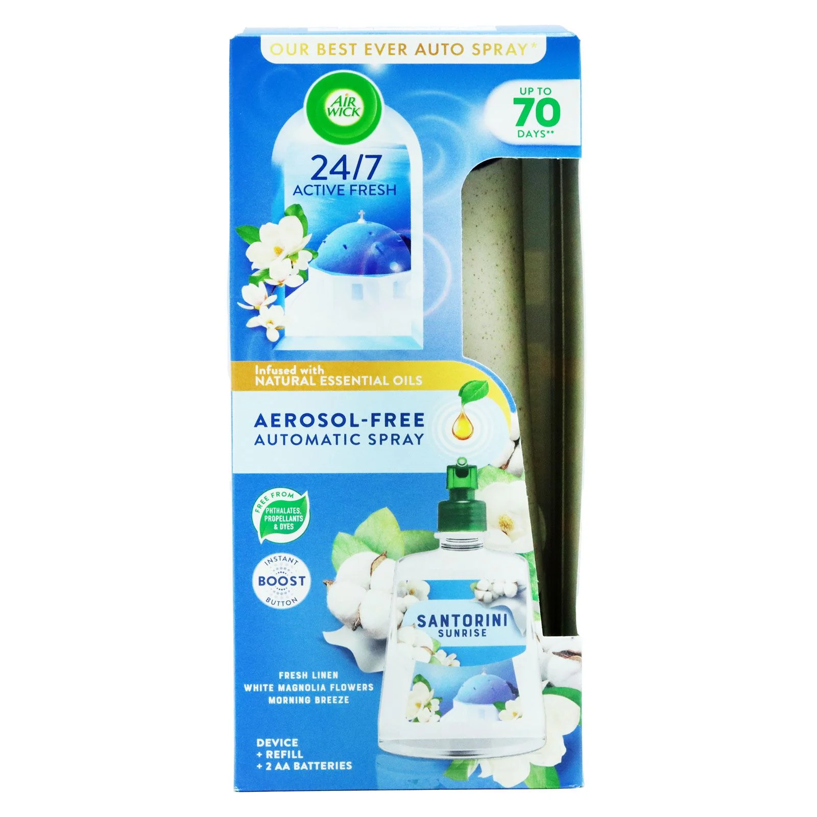 Airwick Active Fresh Starter Kit Santorini Sunset