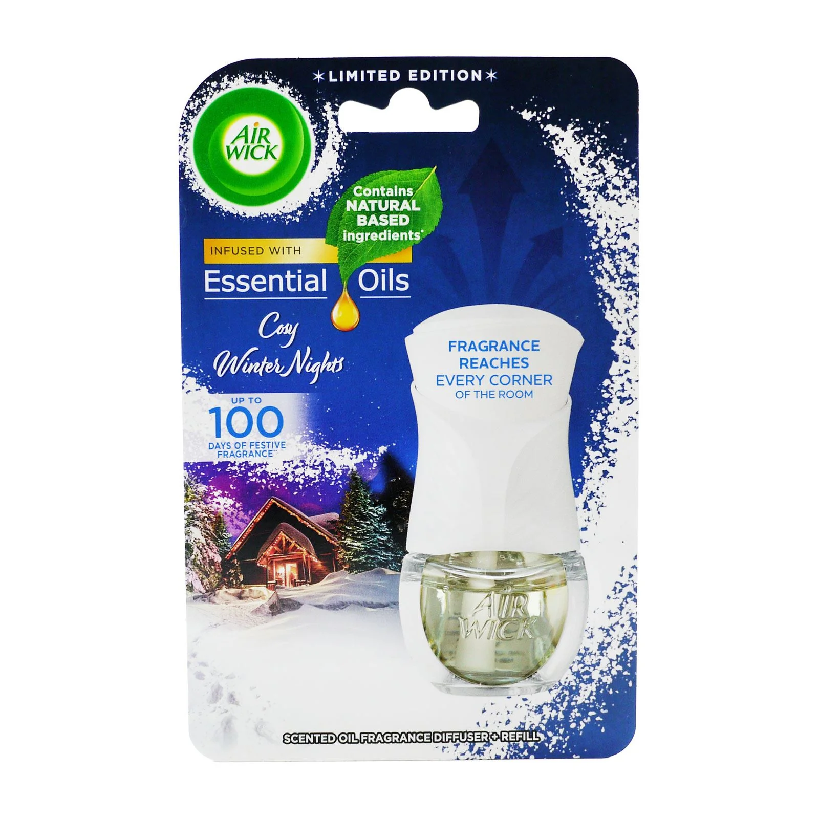 Airwick Elec Unit Cosy Winter Nights 19ml