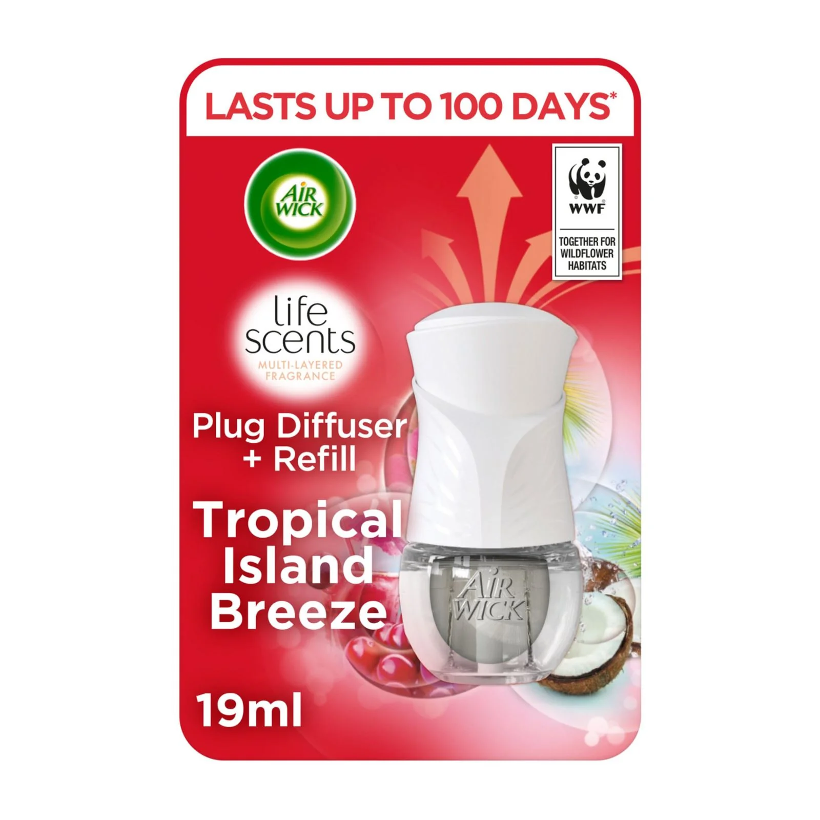 Airwick Elec Unit Island Breeze 19ml