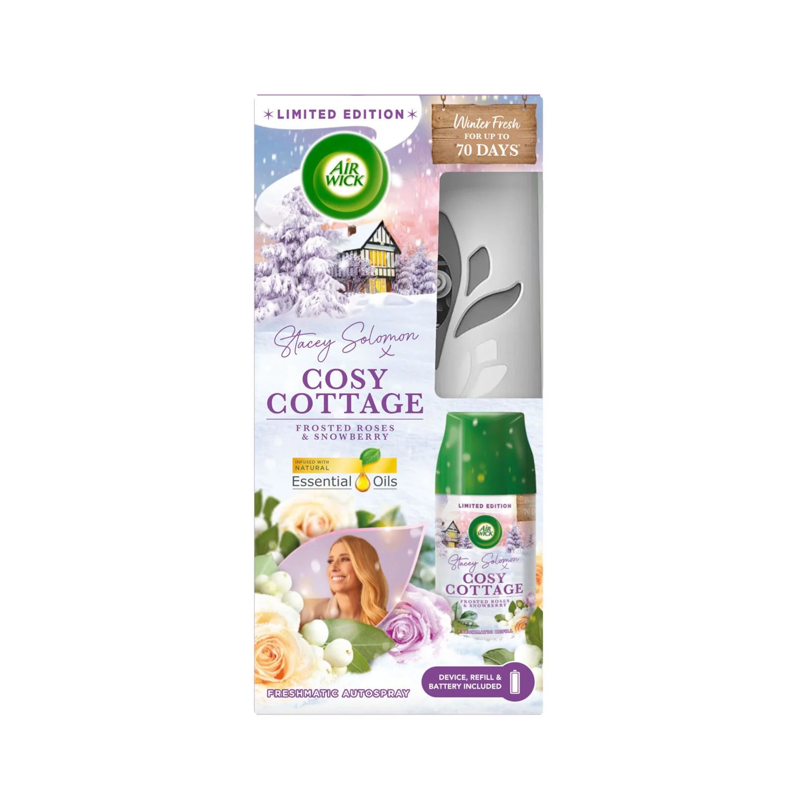 Airwick Freshmatic Unit Cosy Cottage 250 ml.