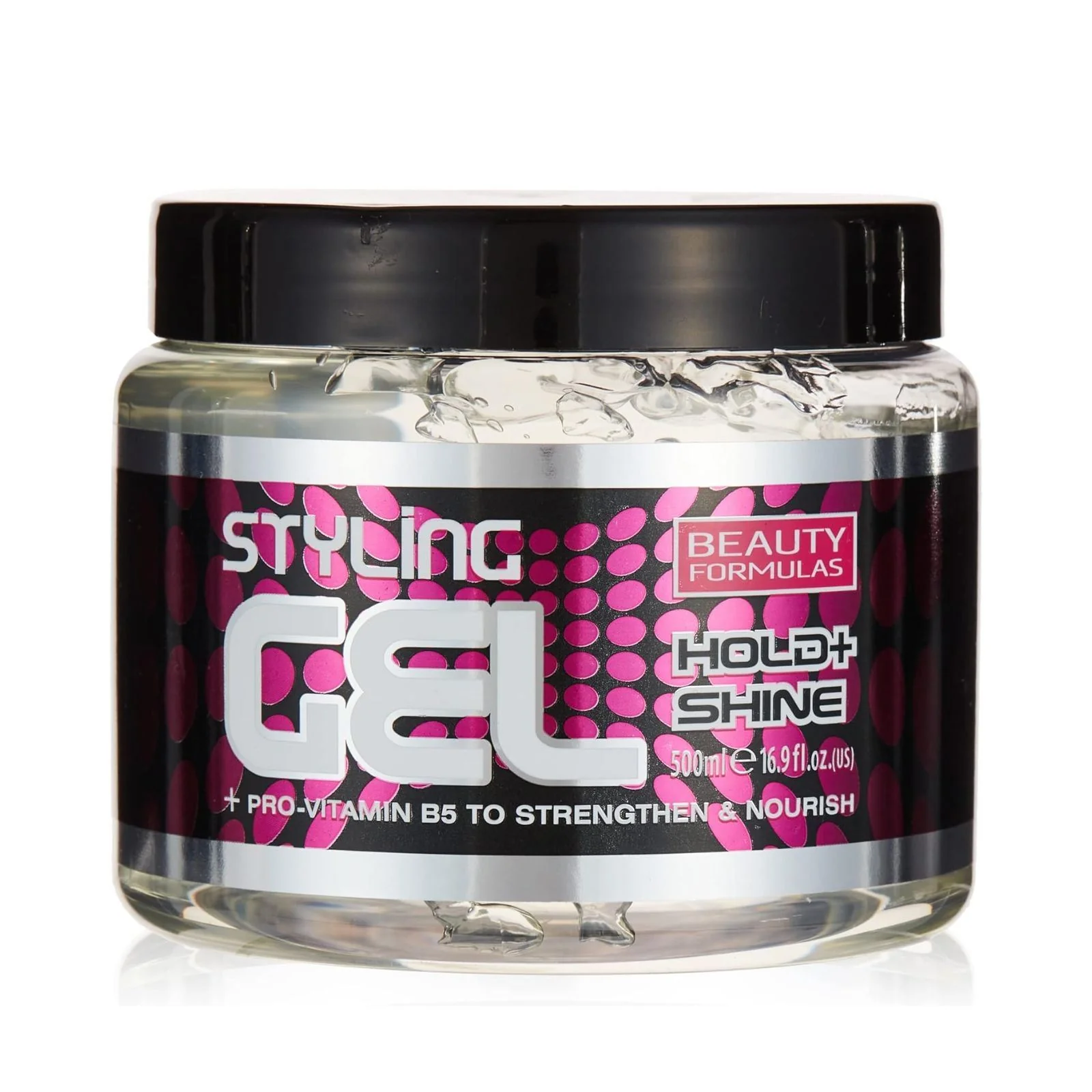 Beauty Formulas Hold & Shine Styling Gel 500ml