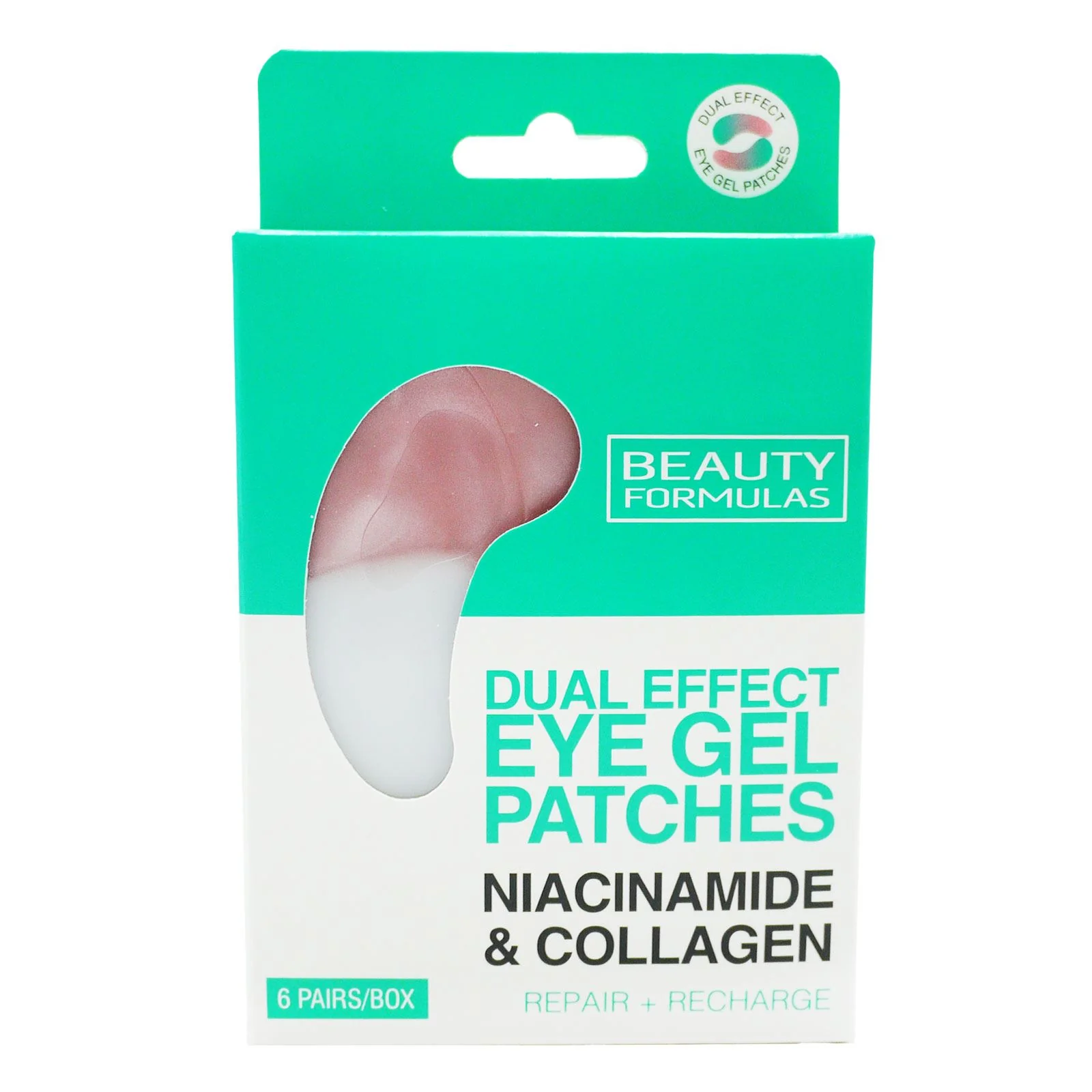 Beauty Formulas Niacinamide & Collagen Eye Gel Patches 20ml