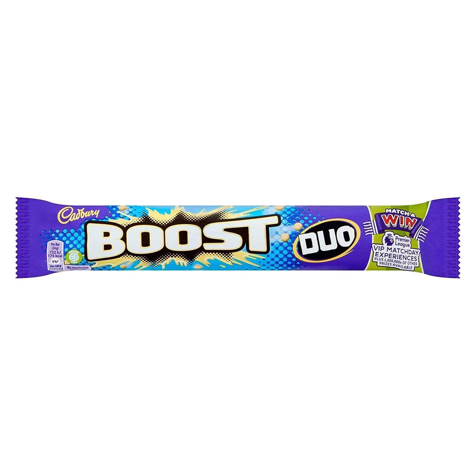 Cadbury Boost Chocolate Bar Duo 68g (Box of 32)