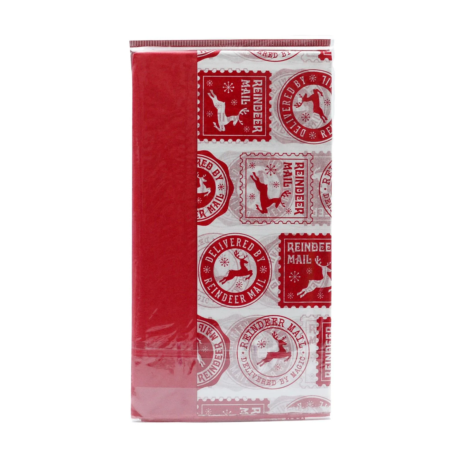 Christmas Tissue Paper Ho Ho Ho Giftwrap - 8 Sheets