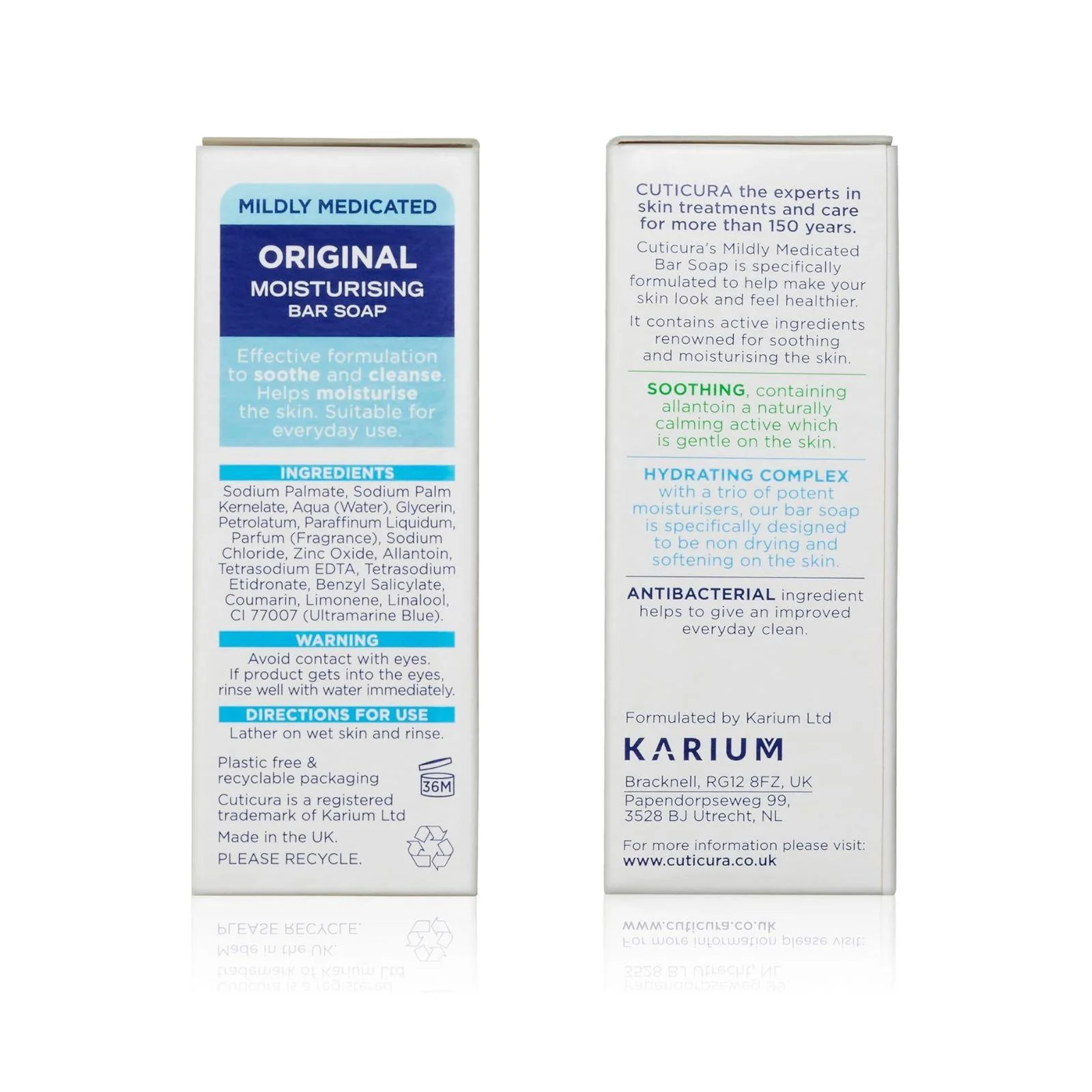 Cuticura Mildly Medicated Bar Soap 100g - Image 4