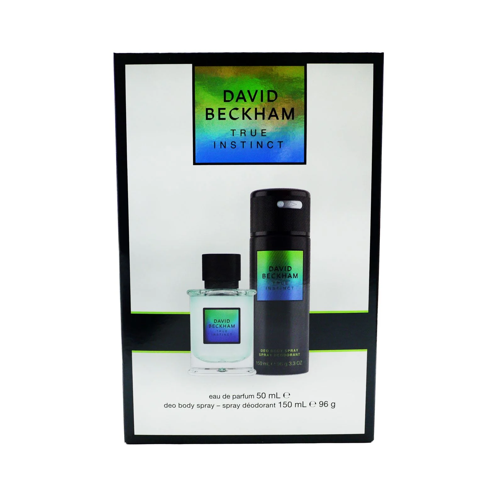 David Beckham Gift Pack True Instinct Eau de Parfum 50ml + Deodorant  Body Spray 150ml