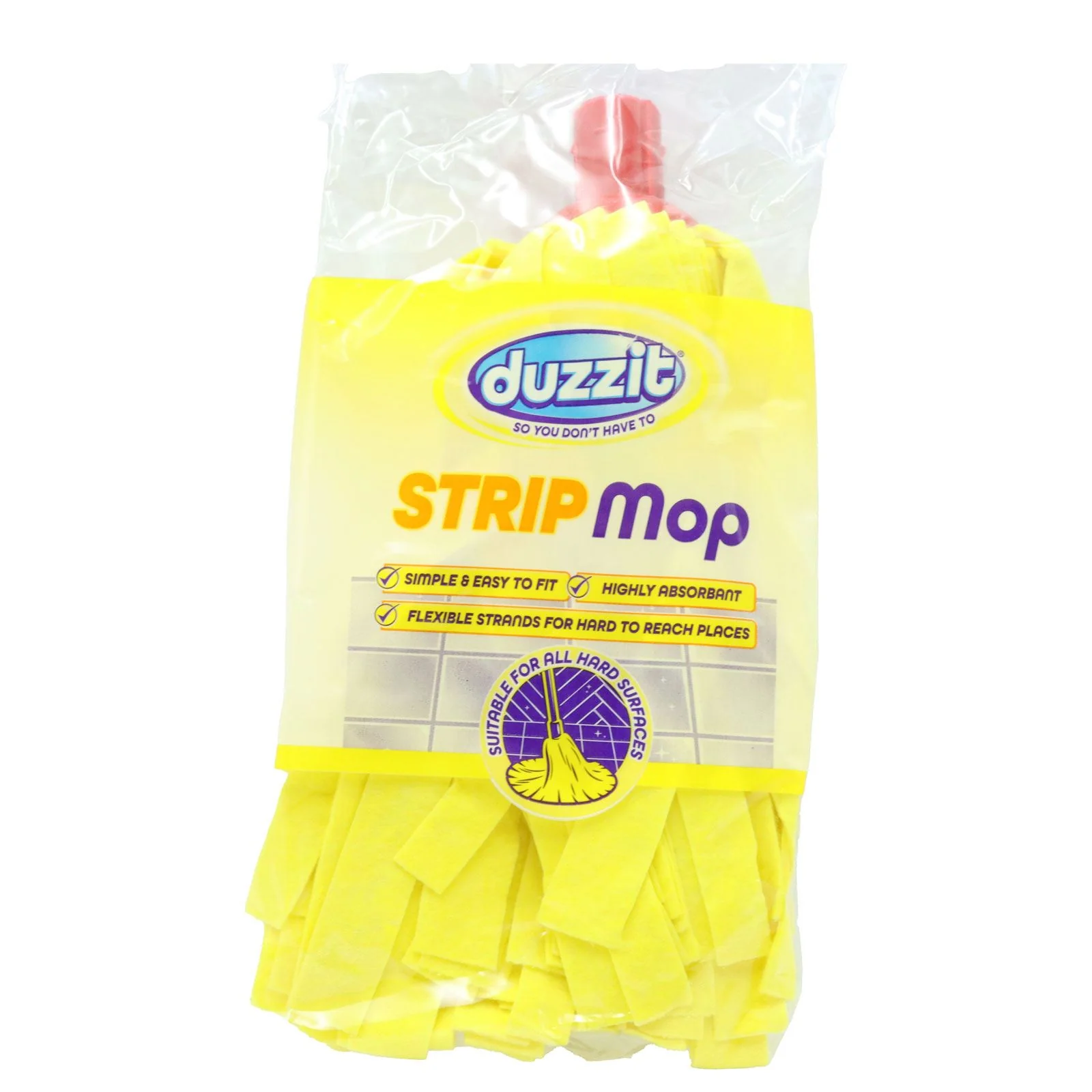 Duzzit Strip Mop Head 1 pack
