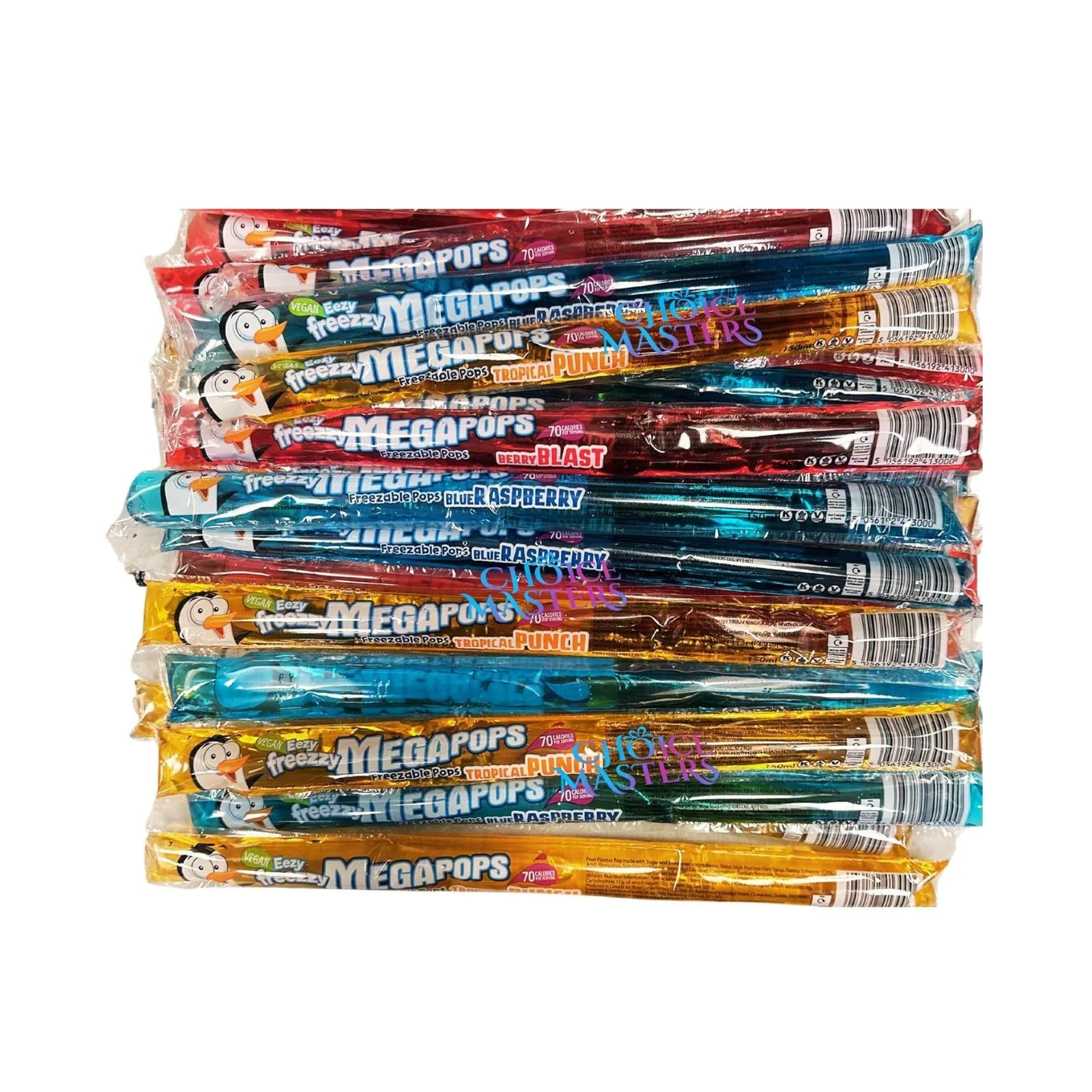 Eezy Freezy Megapops Vegan Freezable Pops – 27 Pack 150ml (Box) - Image 2