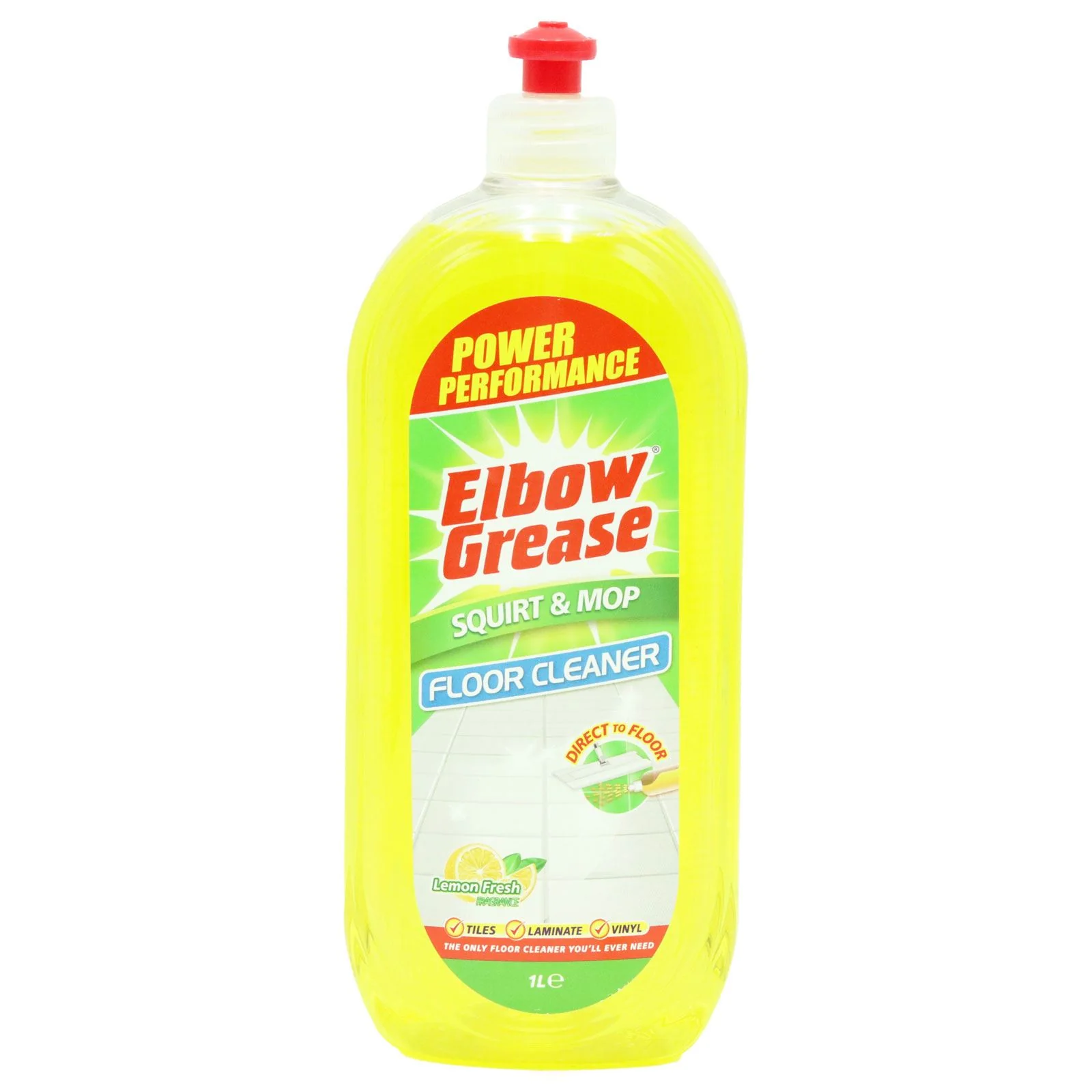 ELBOW GREASE ALL PURPOSE FLOOR CLEANER LEMON 1L