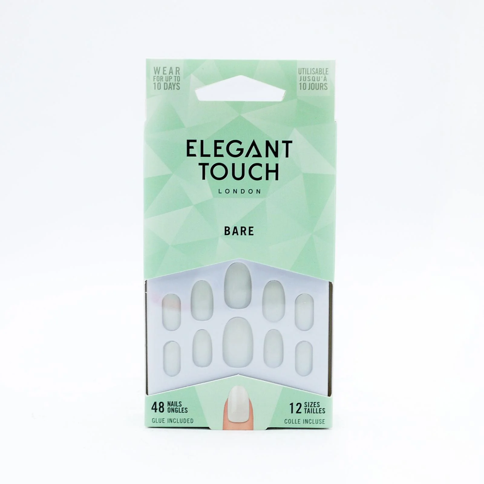 Elegant Touch False Nails Bare 48 count (Pack of 1)