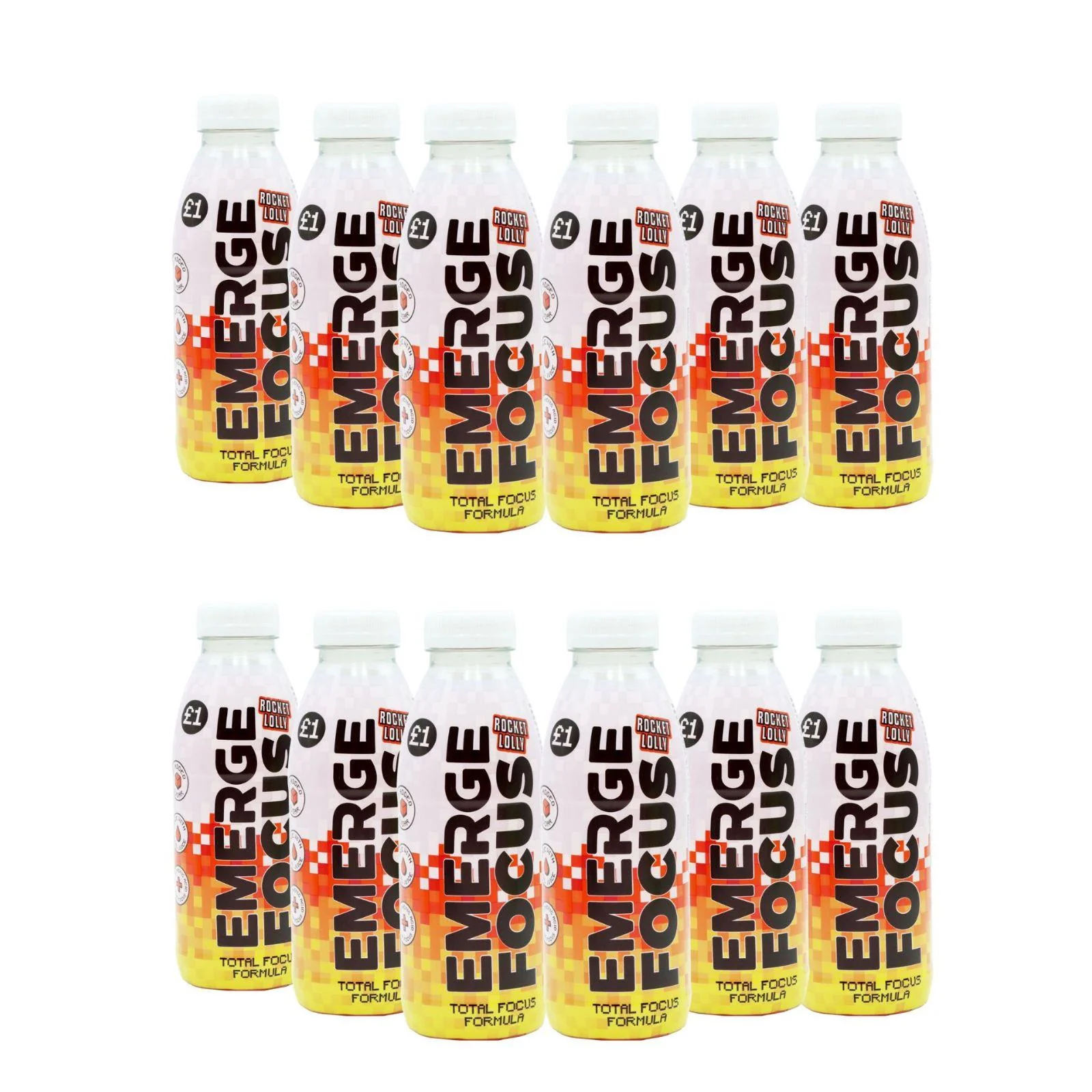 Emerge Focus Rocket Lolly Pm£1 500ml (Box of 12)