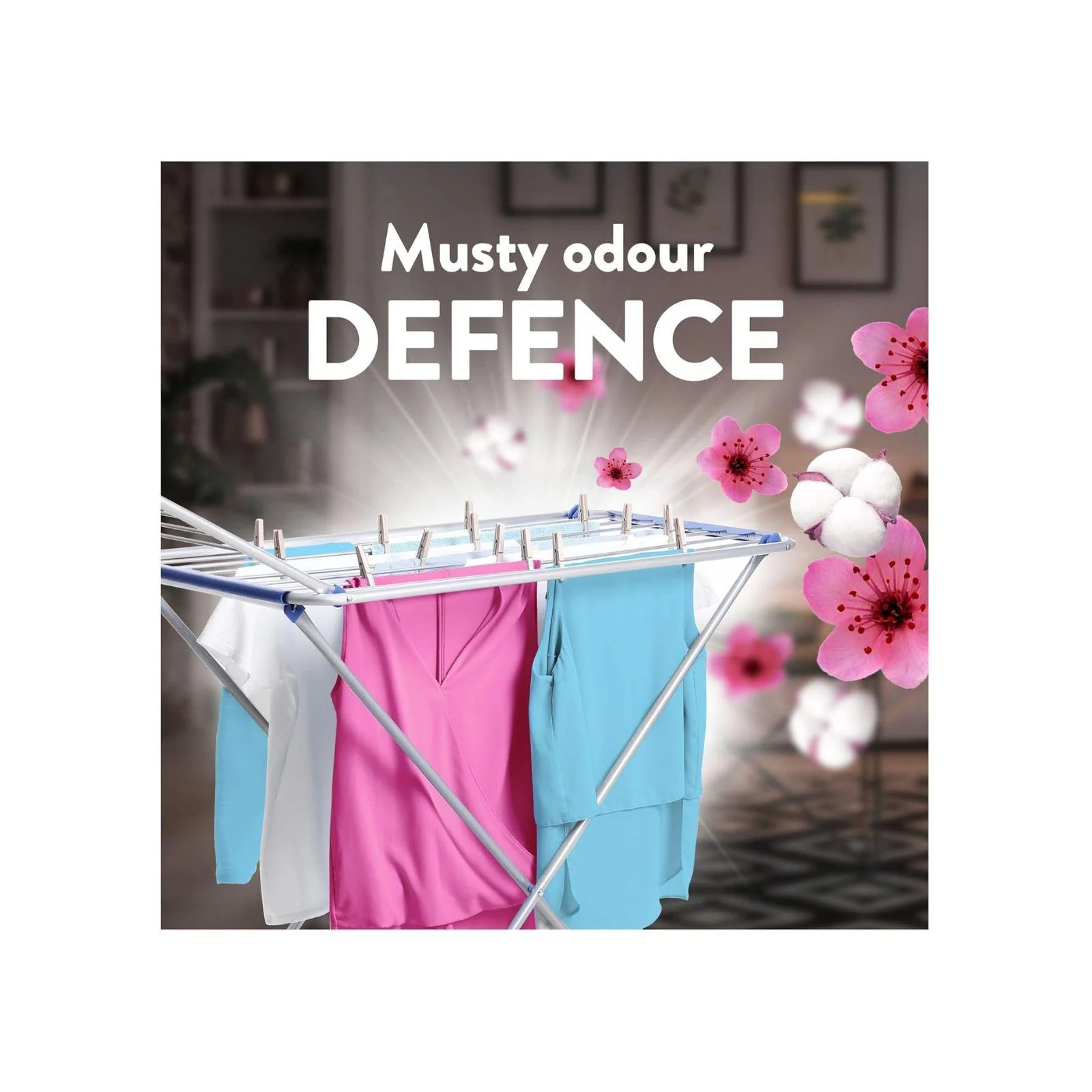 Fairy Outdoorable Fabric Conditioner, Cherry Blossom and Nordic Cotton, 55 Washes - Image 4