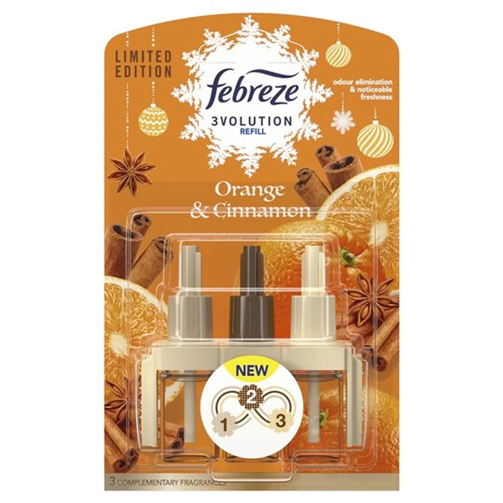 Febreze 3Volution Orange & Cinnamon Refill Plug 20ml