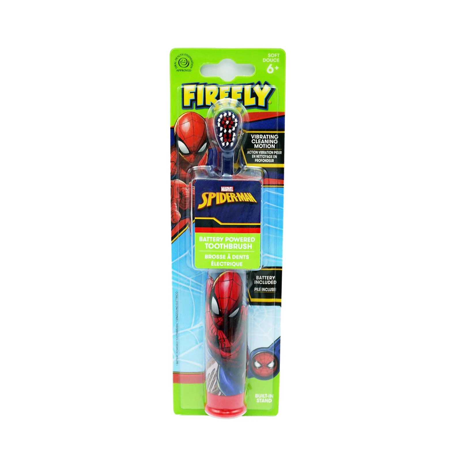 Firefly Spiderman Toothbrush Turbo