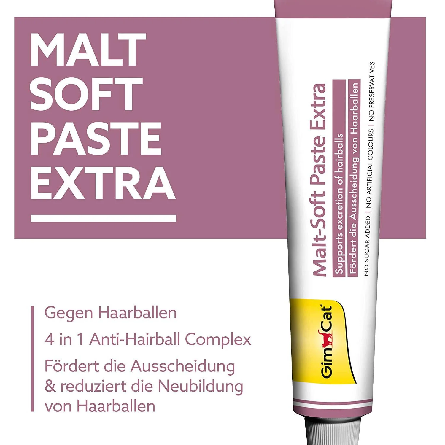 GimCat Malt-Soft Paste Extra 200g - Image 2