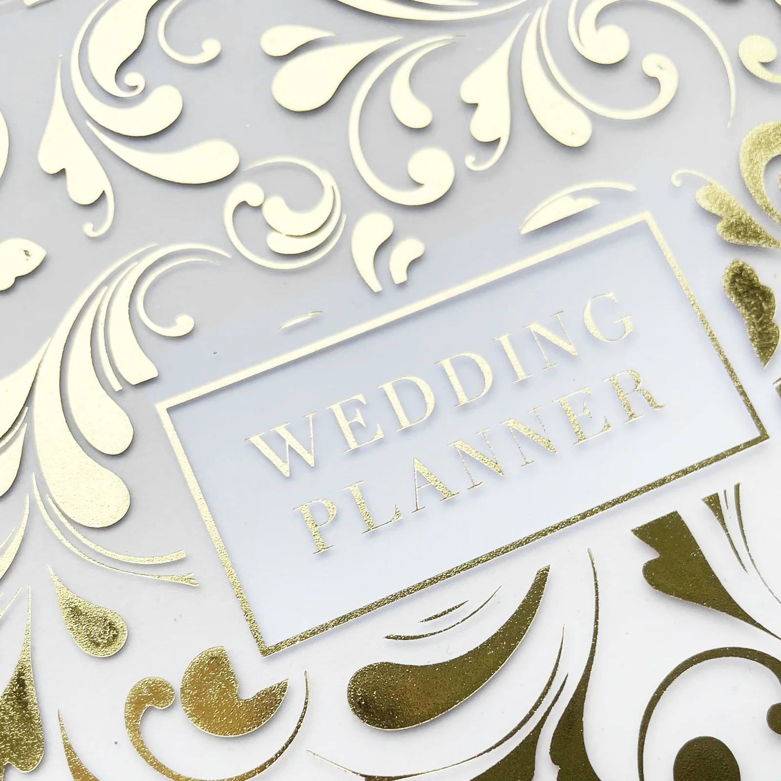 Luxury Wedding Planner Organiser - Ivory & Gold - Image 3