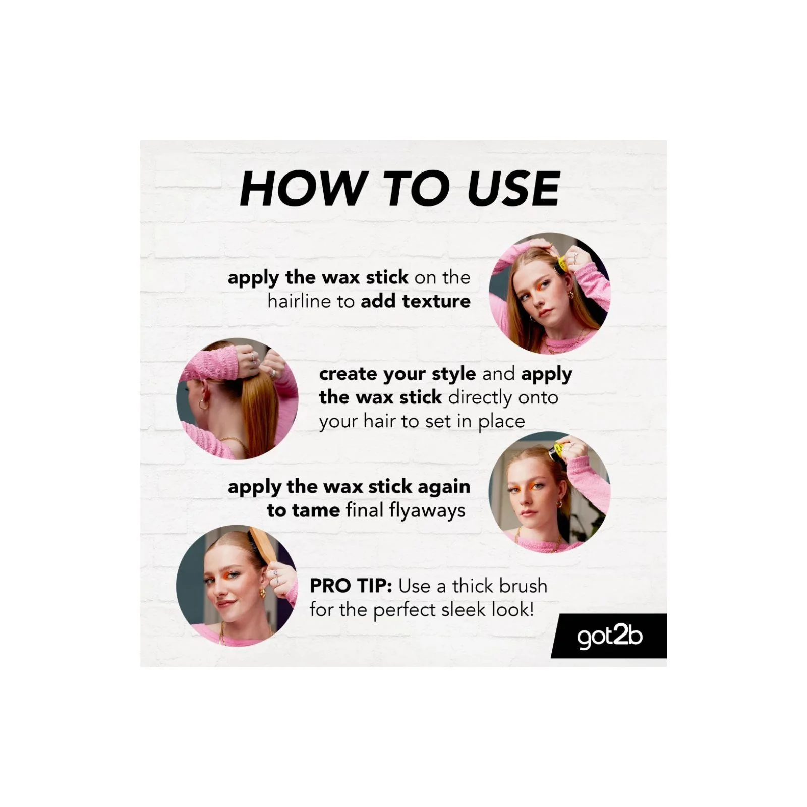 Got2b Glued Wax Stick, Long-Lasting Styling Wax Stick, 50g - Image 6