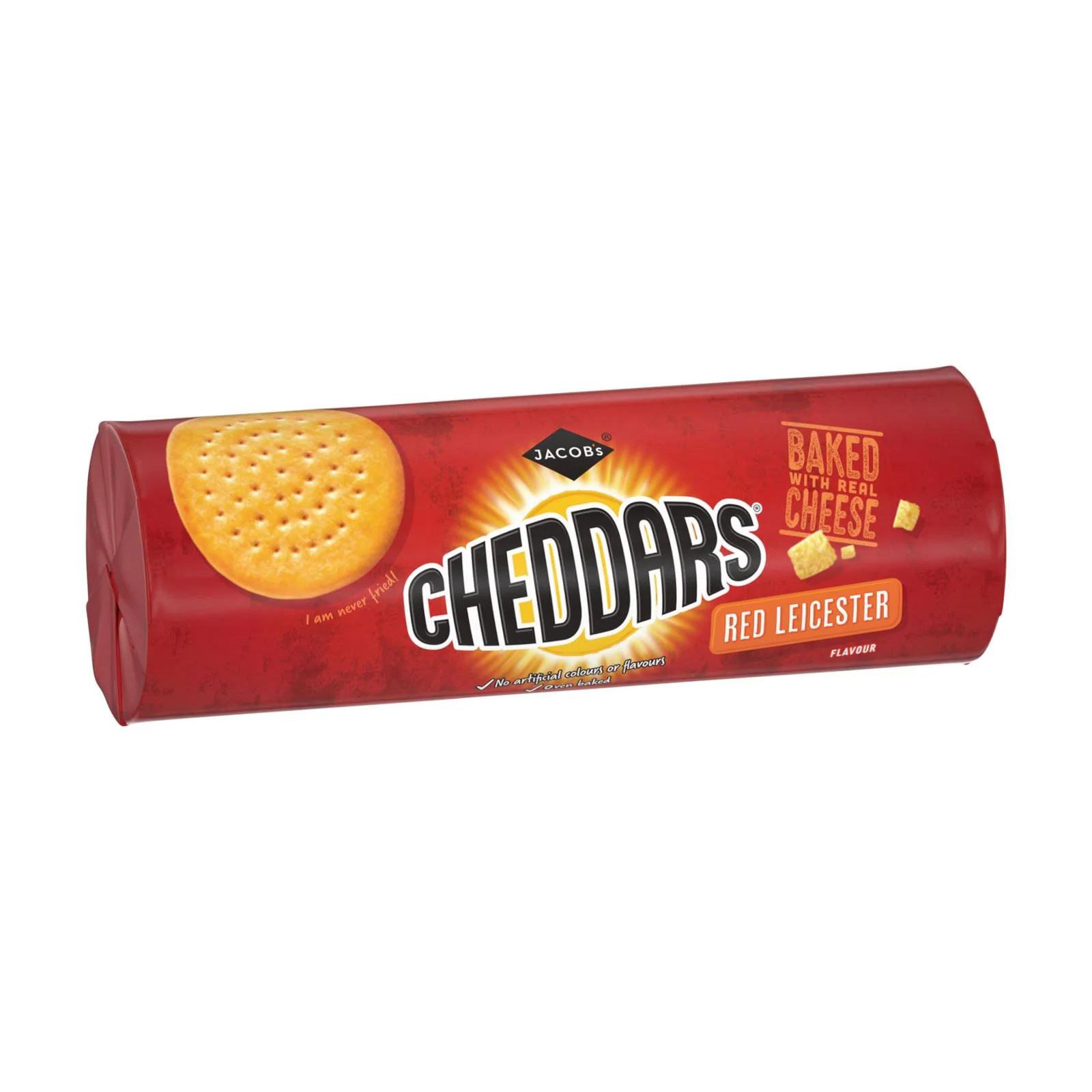 Jacob's Cheddars Red Leicester Flavour 150g (Box of 12)