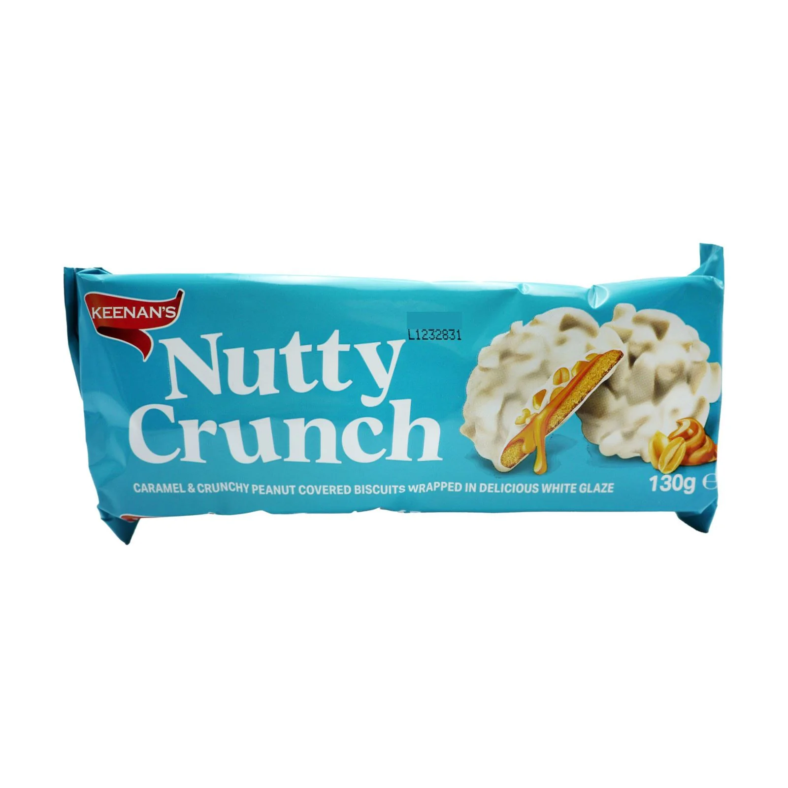 Keenans Nutty Crunch White 130g ( Box of 21)