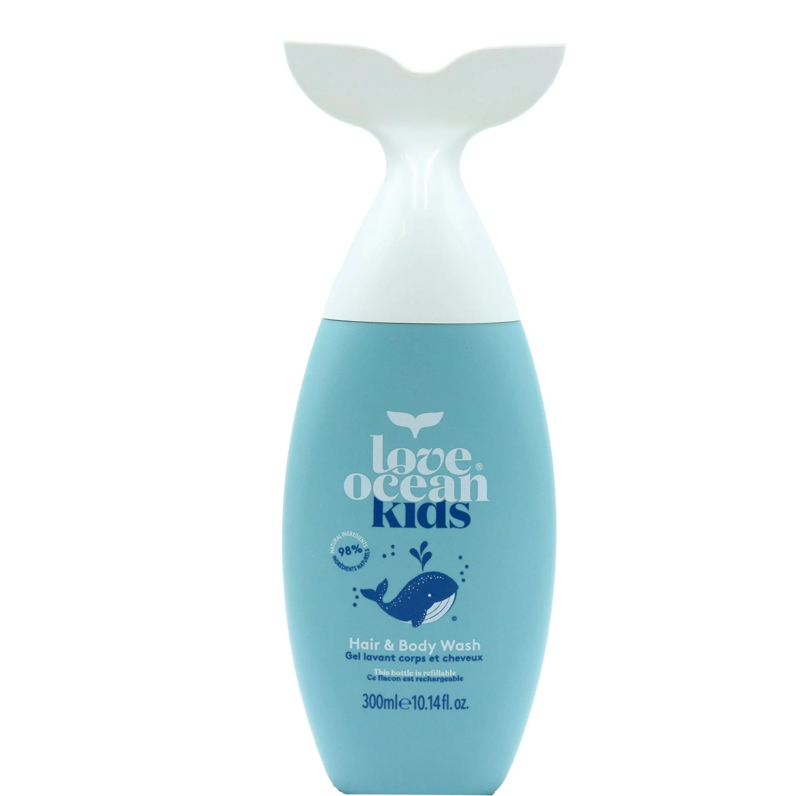 Love Ocean Kids Hair & Body Wash, Natural, 300ml