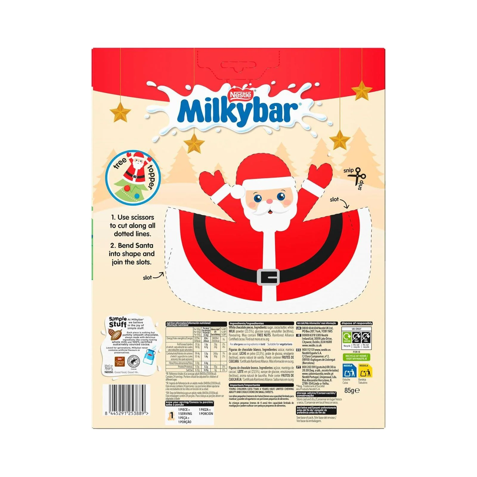 Milkybar White Chocolate Christmas Advent Calendar 85g - Image 3