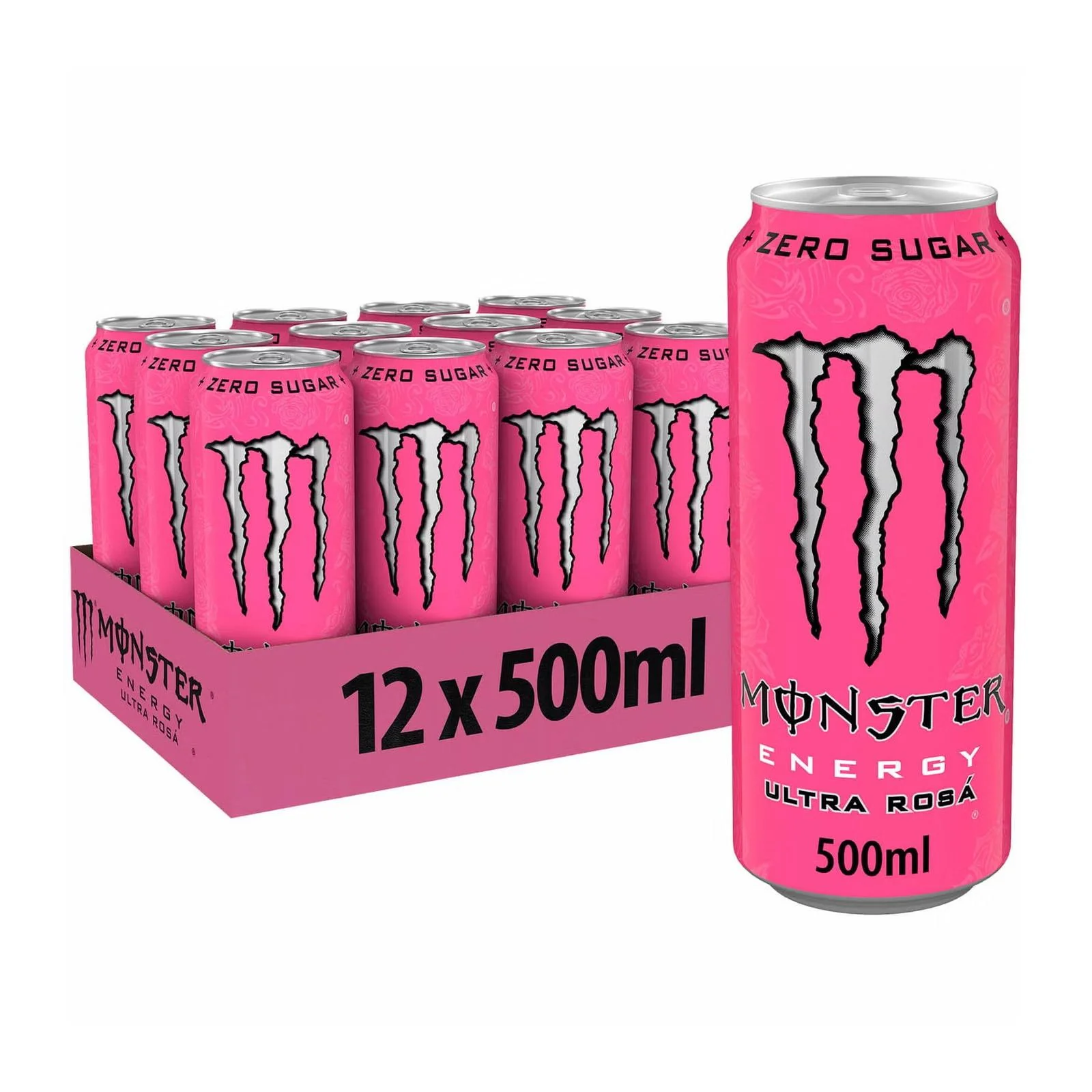 Monster Energy Drink Ultra Rosa 500ml - Case of 24