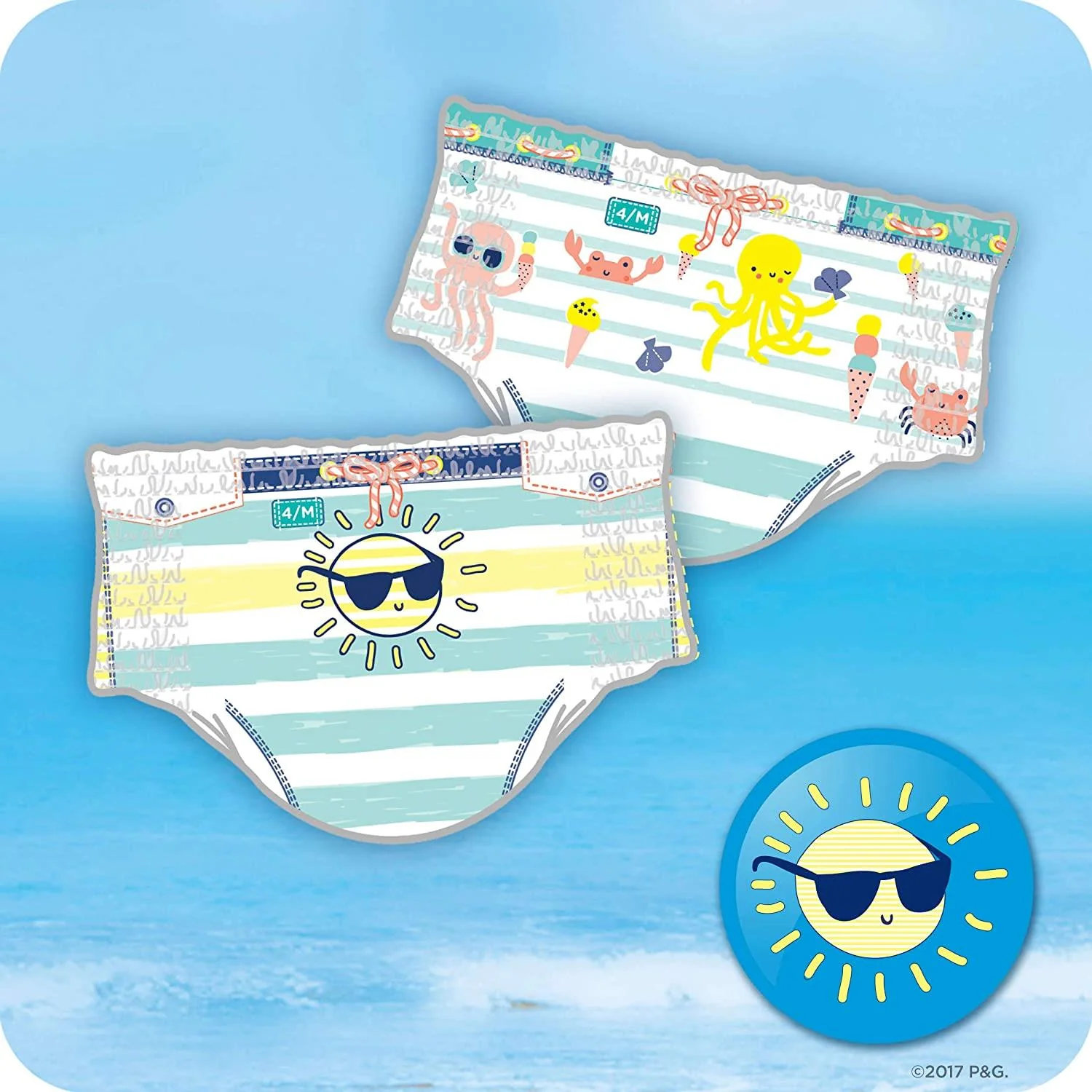 Pampers Splashers Disposable Swimming Nappies Size 5-6, 10 Pants - Image 6