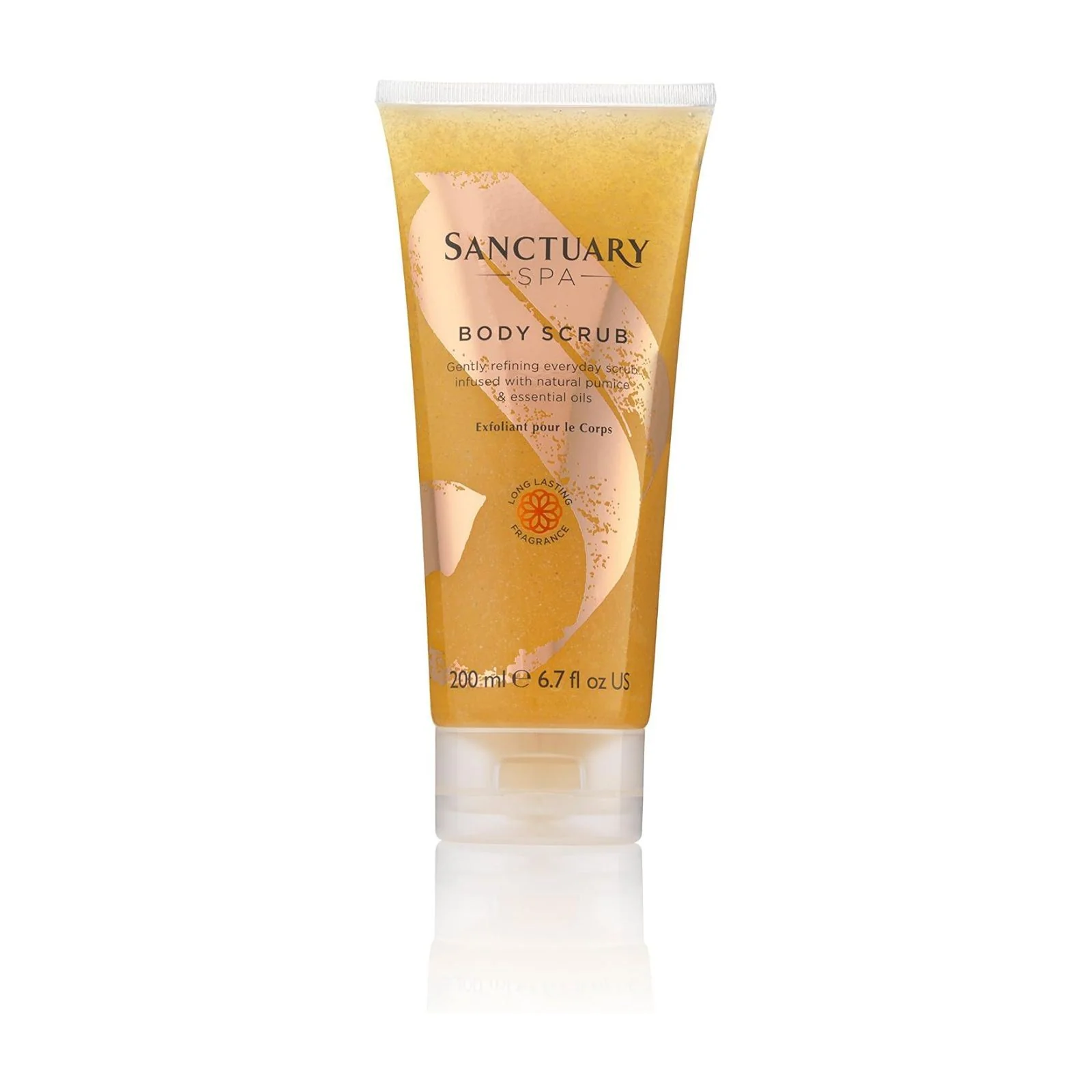 Sanctuary Spa Body Scrub with Natural Pumice and Essential Oils 200ml