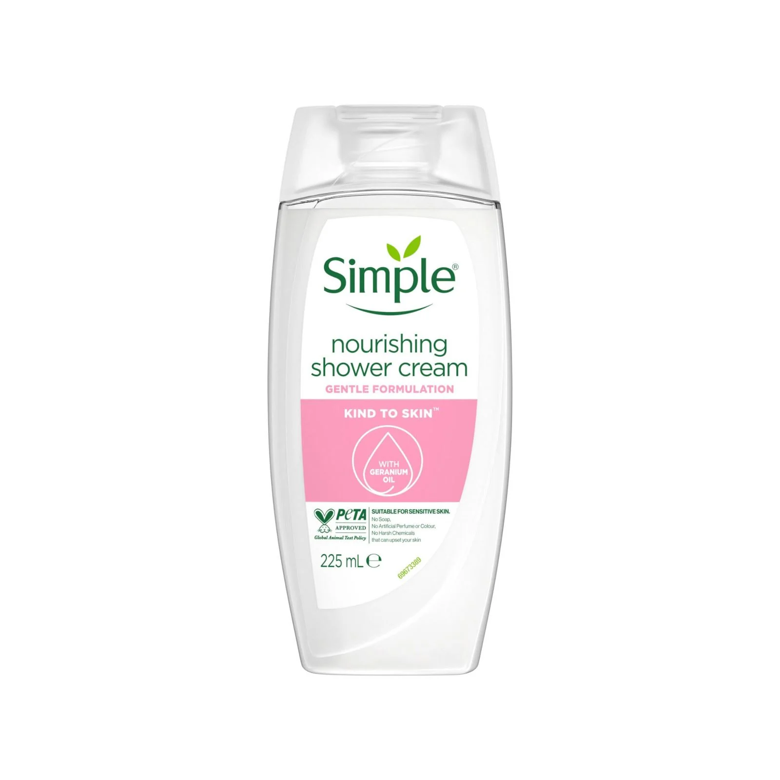 Simple Nourishing Shower Gel  225 ml