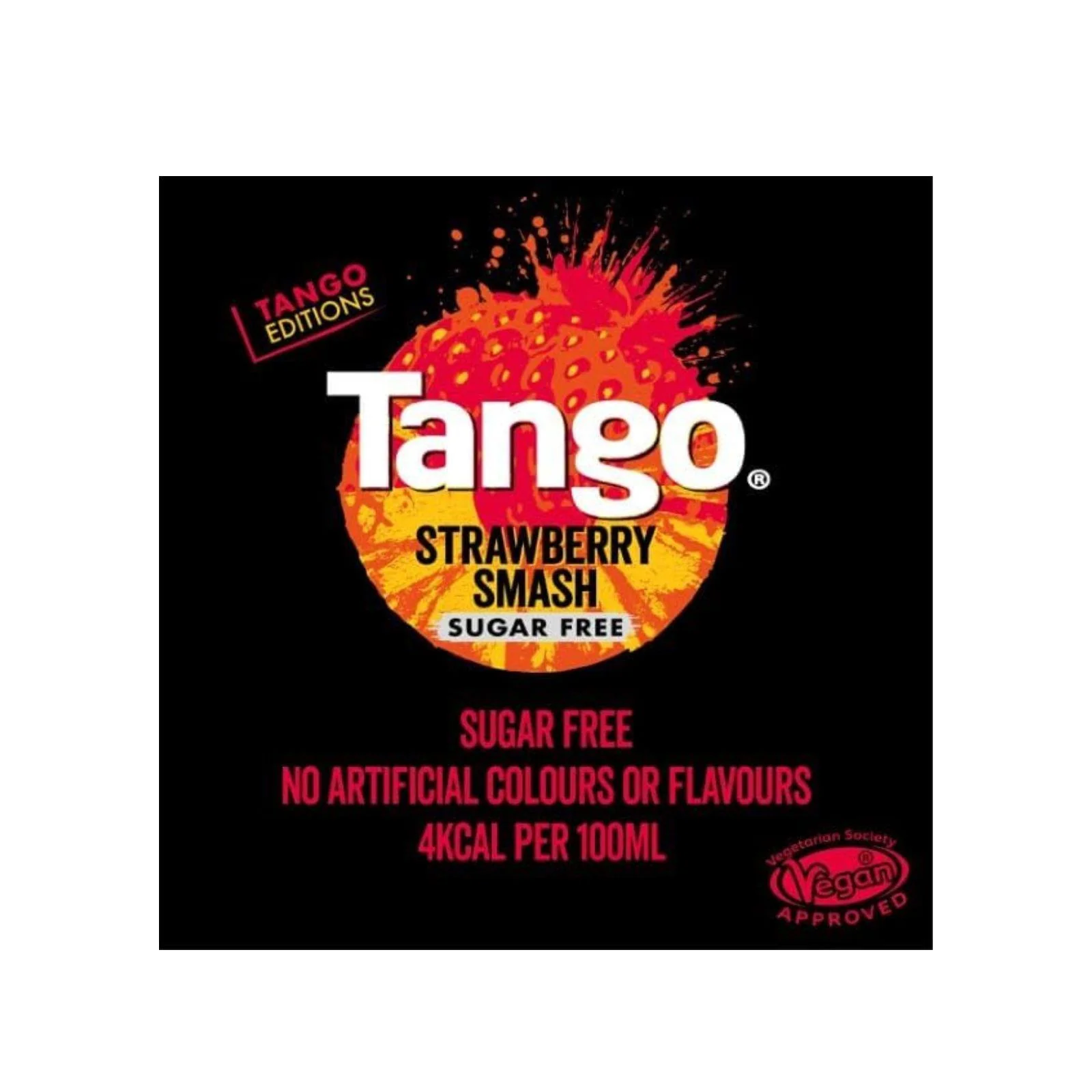 Tango Sugar Free Strawberry Smash 330ml, (Box of 24) - Image 2