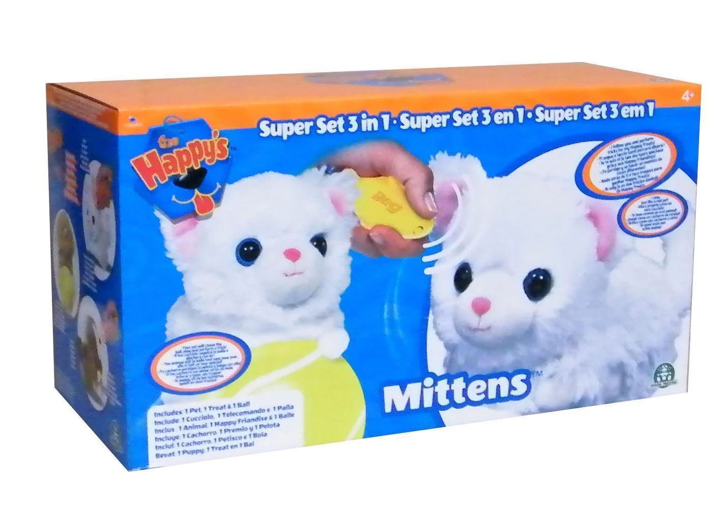 The Happy's Plush Interactive Pet - Mitten - Read Description