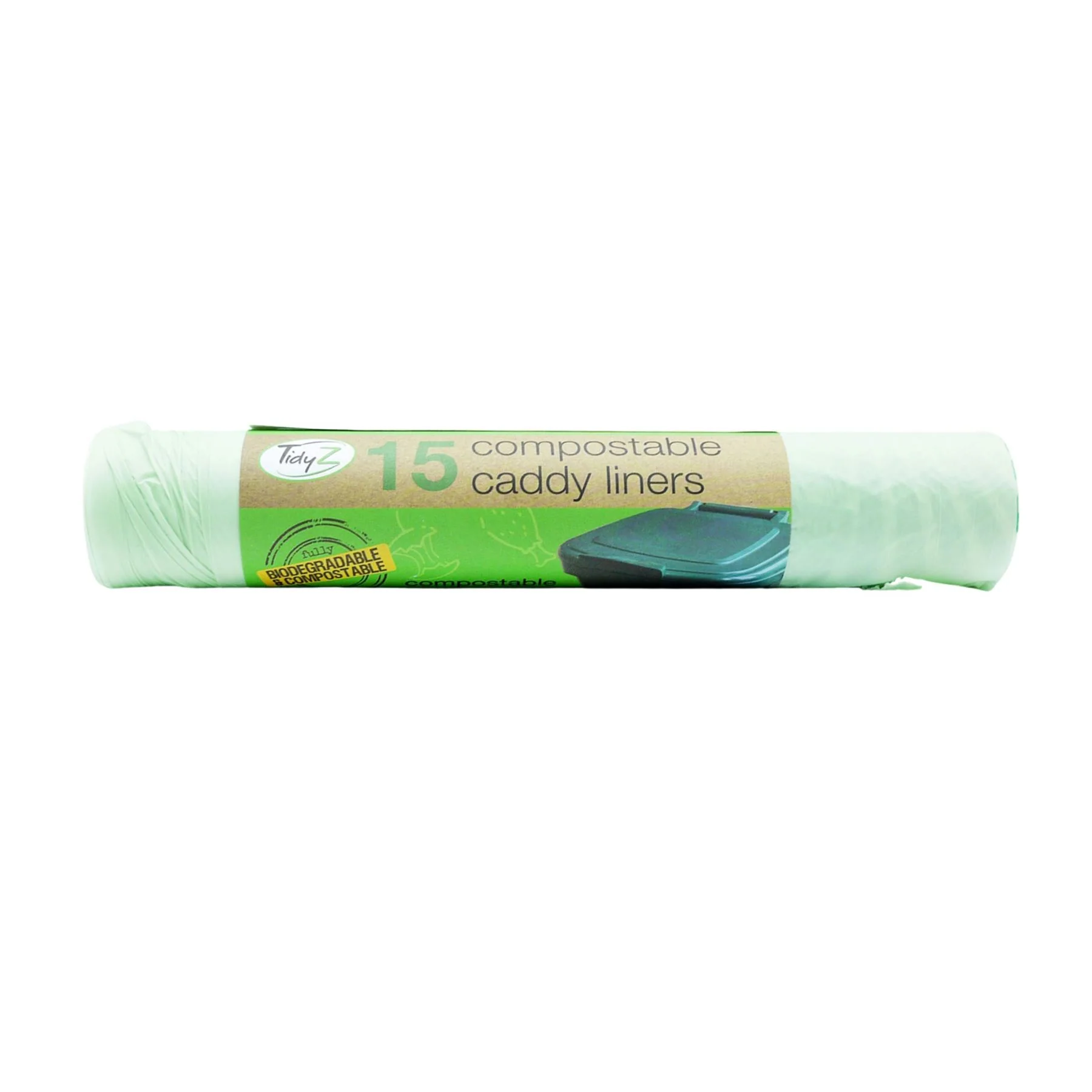 Tidyz Food Waste Bags Natural Biobags 10 Litre 15's