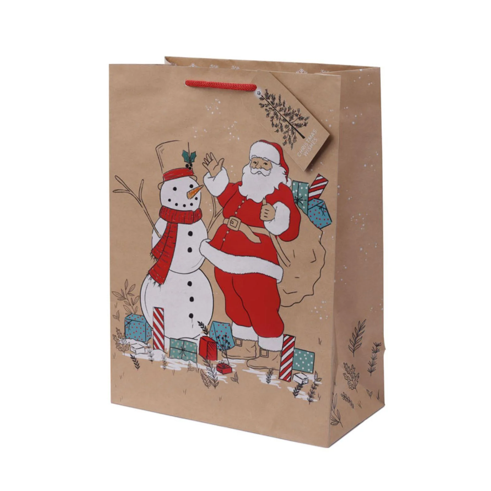 Tom Smith Classic Christmas Large Gift Bag (Box of 12) - Image 2