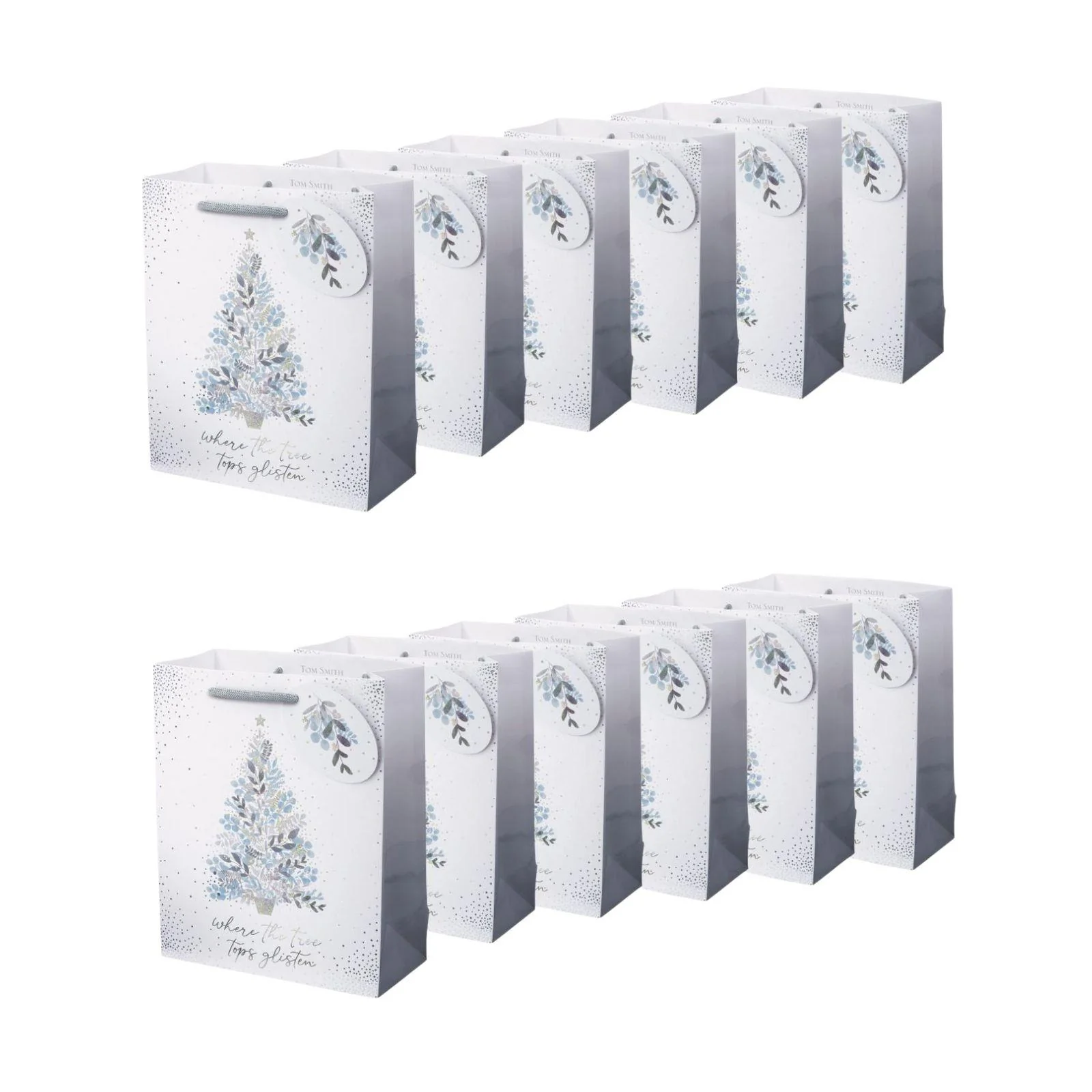 Tom Smith Gift Bag Med All Is Calm (Box of 12) - Image 2