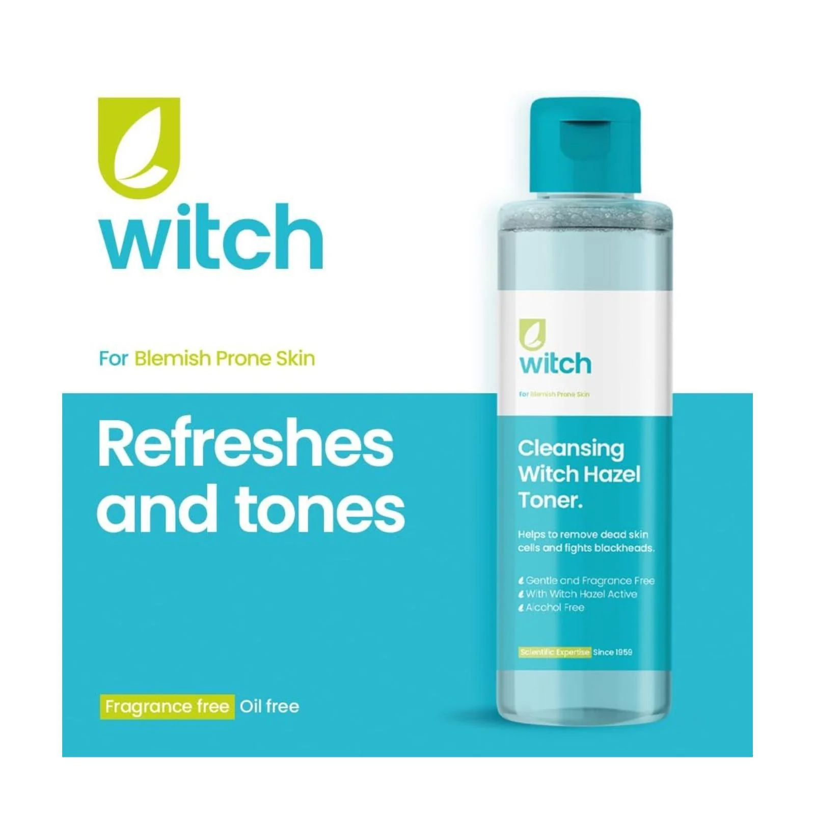 Witch Cleansing Witch Hazel Toner 200ml - Image 2